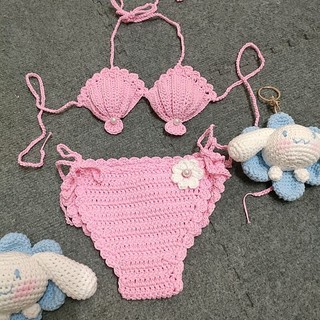 Bikini cho bé gái, Bikini handmade cho bé