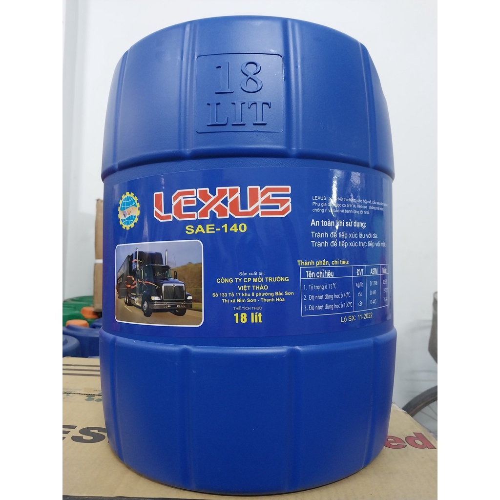 Dầu cầu, dầu hộp số loảng Lexus SAE -140
