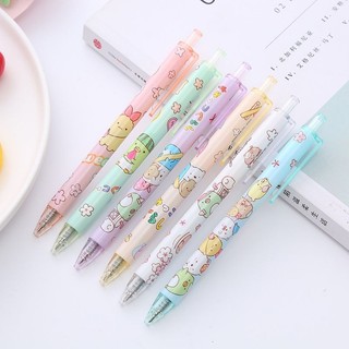Bút bi bấm phong cách Sumikko Gurashi nhiều màu sắc