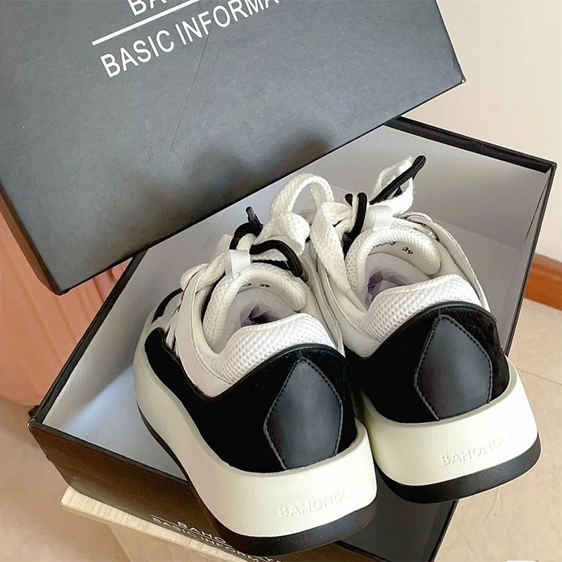 Giày Thể Thao Đế Dày Thời Trang Hàn Quốc Cho Nữ