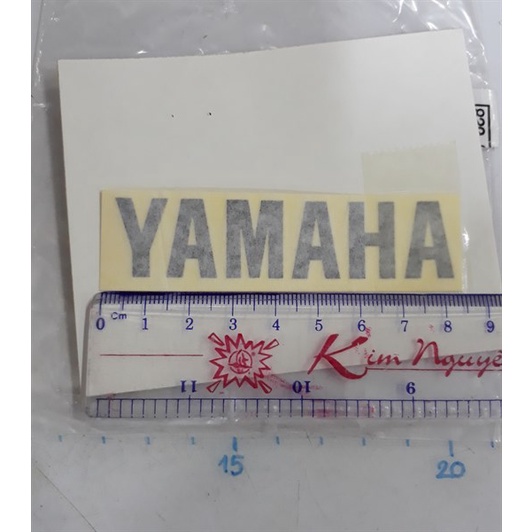 Tem nạ Ex 11, đuôi sau No 2 chử Yamaha