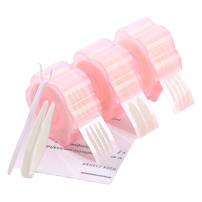 Bộ 360 miếng dán kích mí tự nhiên vô hình dạng lưới chất lượng