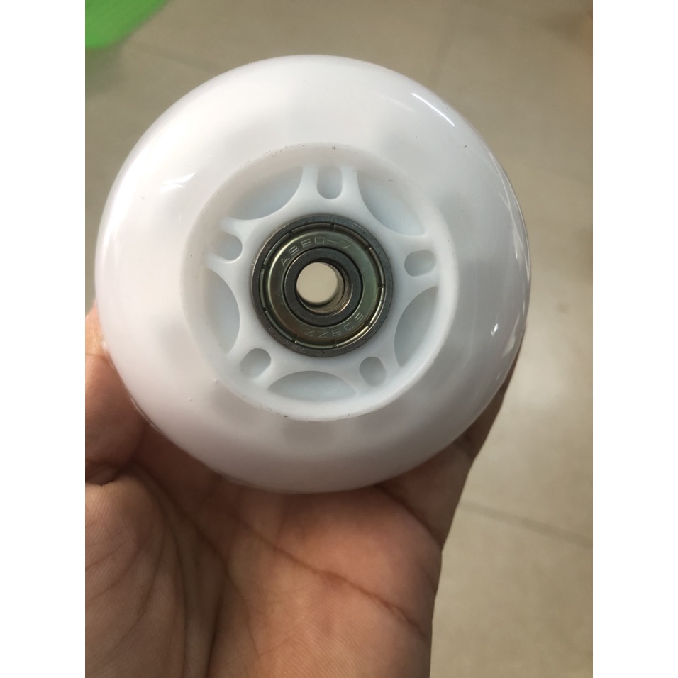 Bánh Sau Xe Điện 3 Bánh Drift 360 có bi Độ Có Đèn. ốc bắt bánh sau drit