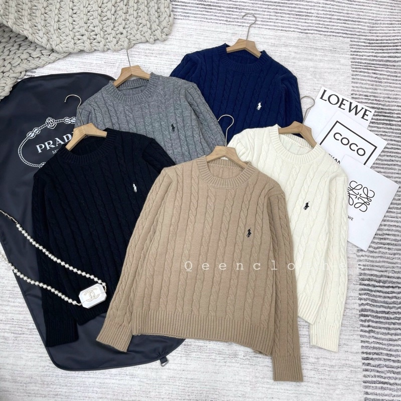 ÁO LEN LOGO THÊU NGỰA HOT HIT ( HÀNG CÓ SẴN) | BigBuy360 - bigbuy360.vn