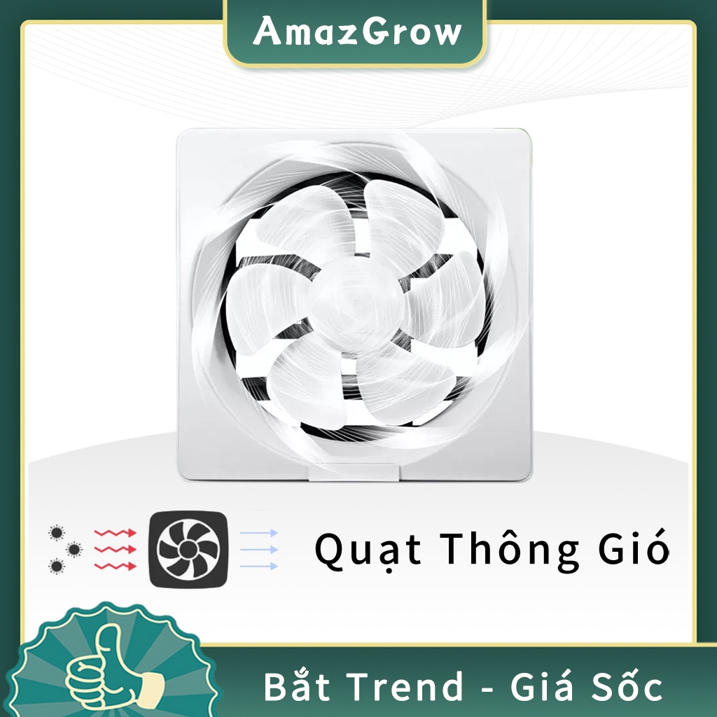 Quạt Hút Gió, Quạt Thông Gió, Hút Mùi Nhà Bếp, Nhà Vệ Sinh, Phòng Ngủ Công xuất 40W, Điện Áp : 220-240 VAC/50-60 Hz