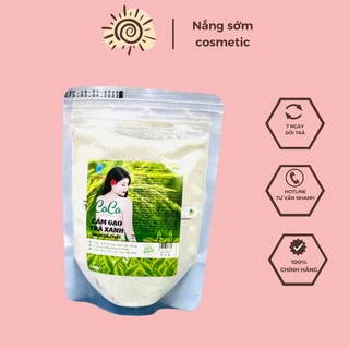 Gói 300gr tắm trắng cám gạo trà xanh,đắp mặt dưỡng da dùng cả cho face & body