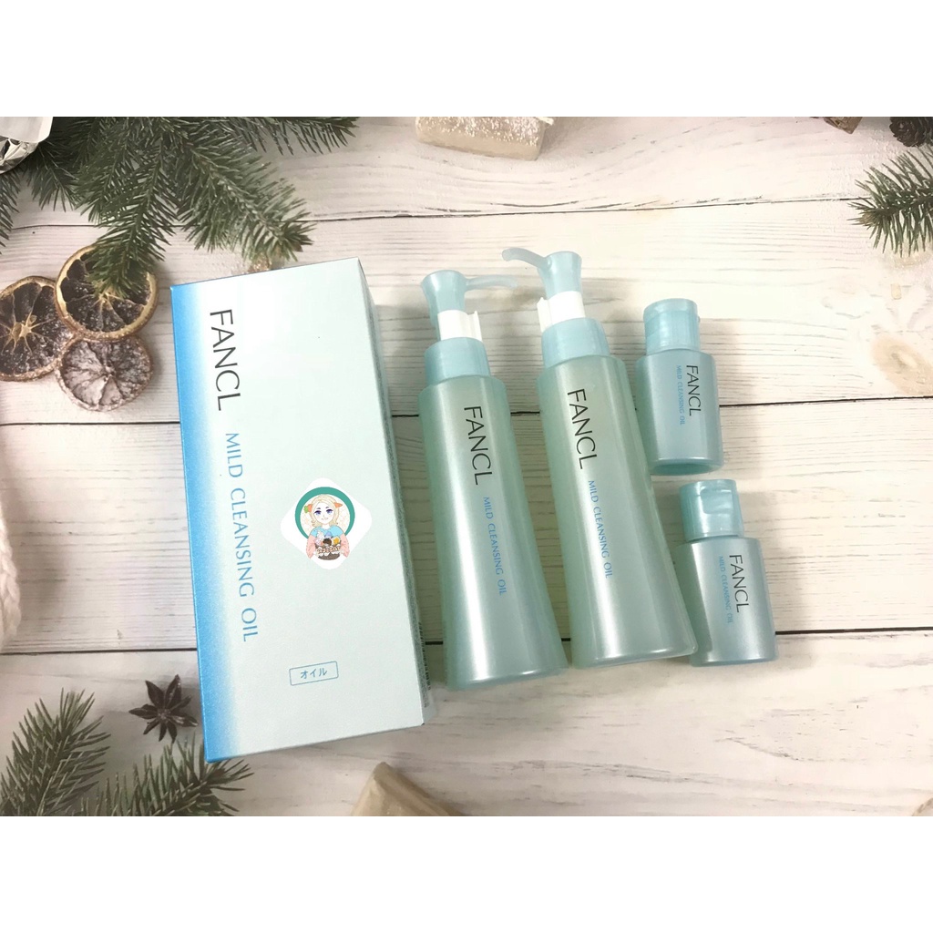 Dầu tẩy trang Fancl - Mild Cleansing Oil chai fullsize 120ml