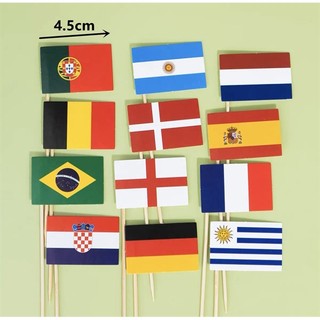 Set 12 que cắm cờ các đội tuyển bóng đá
