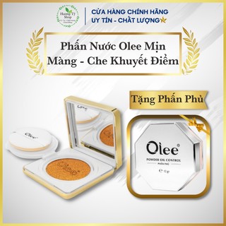 Phấn nước olee che khuyết điểm mỏng, mềm mịn và chống nắng