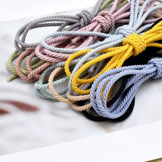Dây thun cột tóc trơn, phôi cột tóc làm đồ handmade,1met