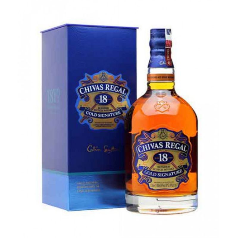 vỏ chai Chivas 18 xuất xứ Nhật