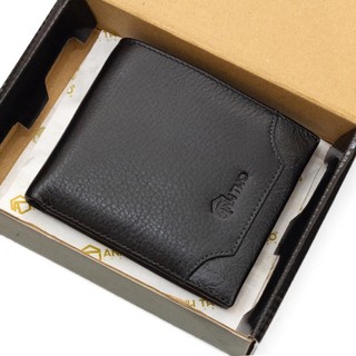 Ví da bò MIN-11 (9.5cm x 11cm) | Anh Tho Leather