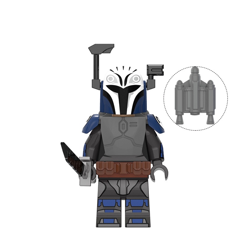 Mô Hình Đồ Chơi Nhân Vật Baby Yoda Trooper Trong Phim "Star Baby Yoda"