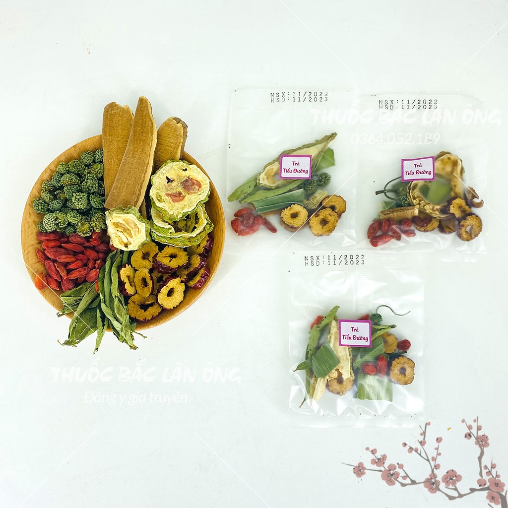Trà tiểu đường mix (Thanh nhiệt, kiểm soát phòng ngừa tiểu đường)
