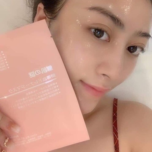 Mặt Nạ Tế Bào Gốc Nhau Thai Cừu Cuống Rốn Dưỡng Da Rwine Beauty Stem Cell Placenta Mask Nhật Bản