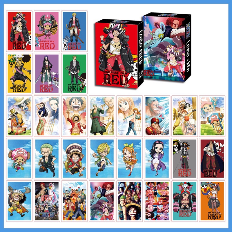 Hộp 30 Ảnh Lomo Card Phim Hoạt Hình ONE PIECE