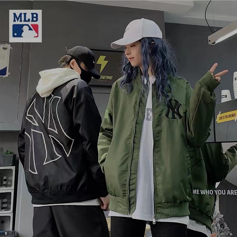 Áo Khoác Bóng Chày MLB100% Yankees Thời Trang Cho Nam Nữ