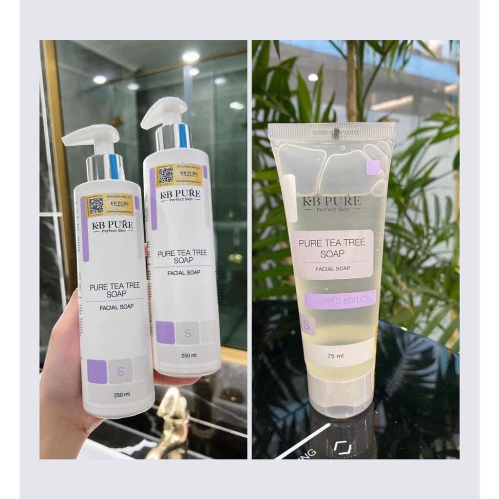 Gel rửa mặt KB Pure Tea Tree Soap