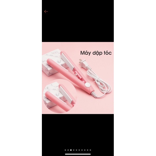 máy dập xù, máy là uốn tóc mini tiện dụng