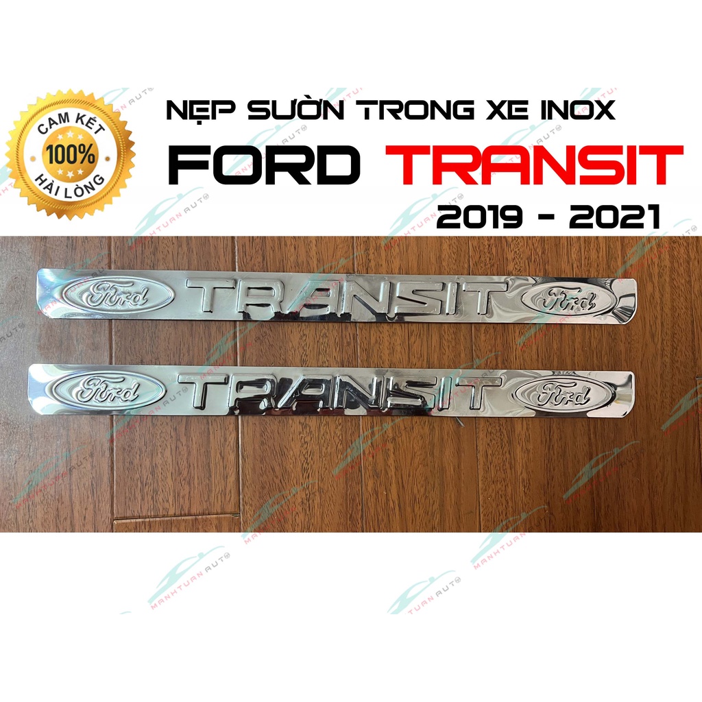 Nẹp inox sườn xe Ford Transit hàng inox cao cấp