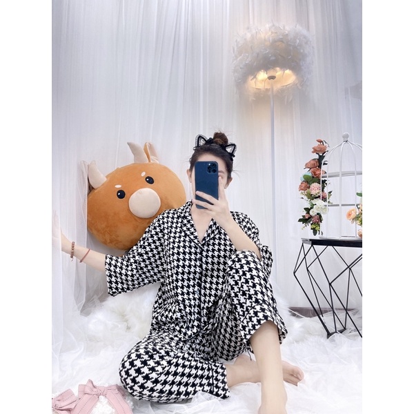 Pijama nữ lụa mango
