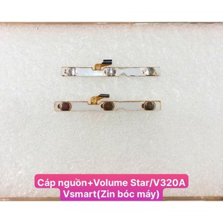 Cáp nguồn+volume vsmart star/v320A