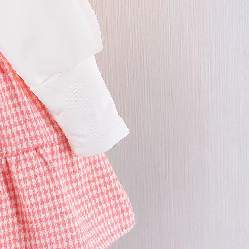 Đầm Dài Tay Thiết Kế Dễ Thương Dành Cho Bé Gái 0-4 Tuổi