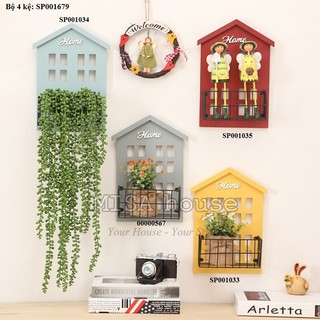 Kệ sắt treo tường đẹp trang trí hình tròn, lục giác, tứ giác, 3 tầng decor trang trí nhà, quán cafe, shop cửa hàng