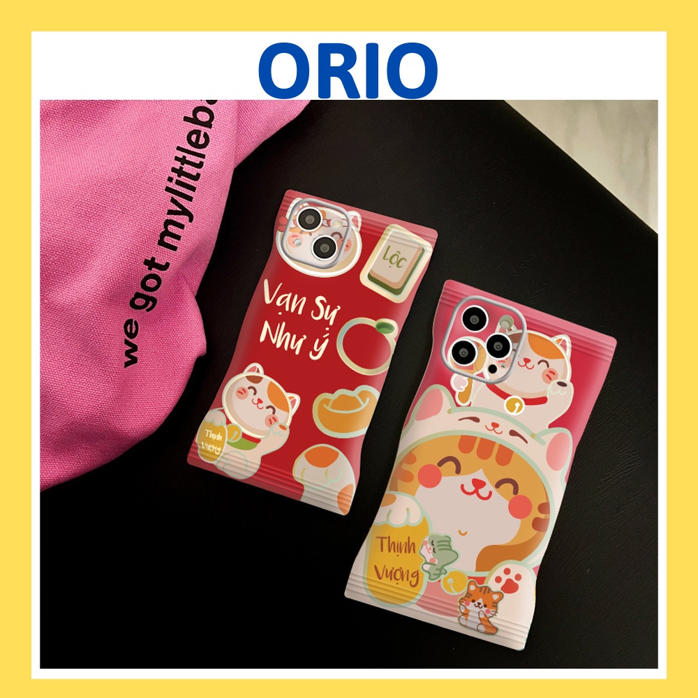 Ốp lưng iphone vỏ kẹo Mèo Cute 6/6plus/6s/6splus/7/7plus/8/8plus/x/xr/xs/11/12/13/14/pro/max/plus/promax - ORIO