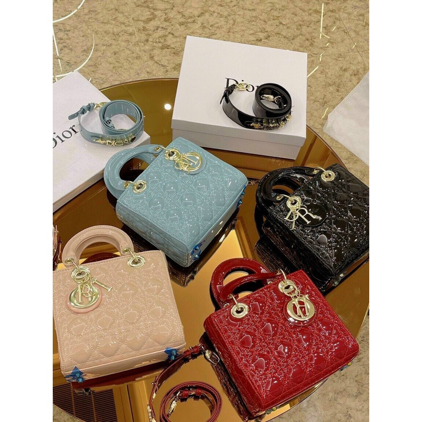 Túi xách nữ đeo chéo dyour phủ bóng 4 màu đẹp Hot Trend 2023 FULL BOX