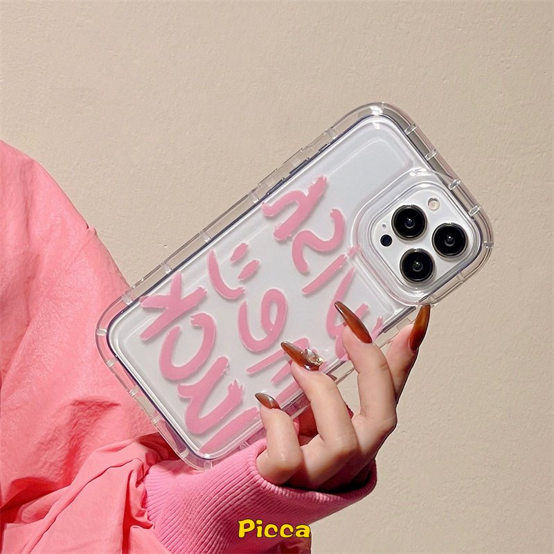 Ốp Điện Thoại TPU Dẻo Trong Suốt In Chữ Graffiti Thời Trang iPhone 6 14 6S 7 8 Plus XR 11 14 13 12 Pro MAX 7plus 8plus X XS MAX