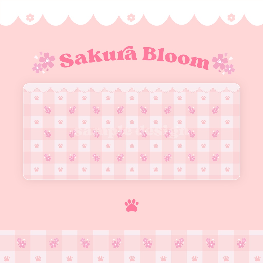 Tấm lót chuột  Genshin impact flower  - Antidote Studio