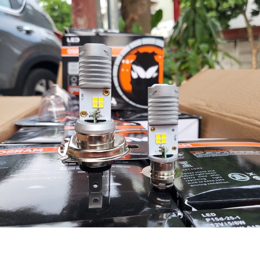 Bóng đèn LED OSRAM T19 Dream, Wave, Air Blade Thái tăng sáng trắng