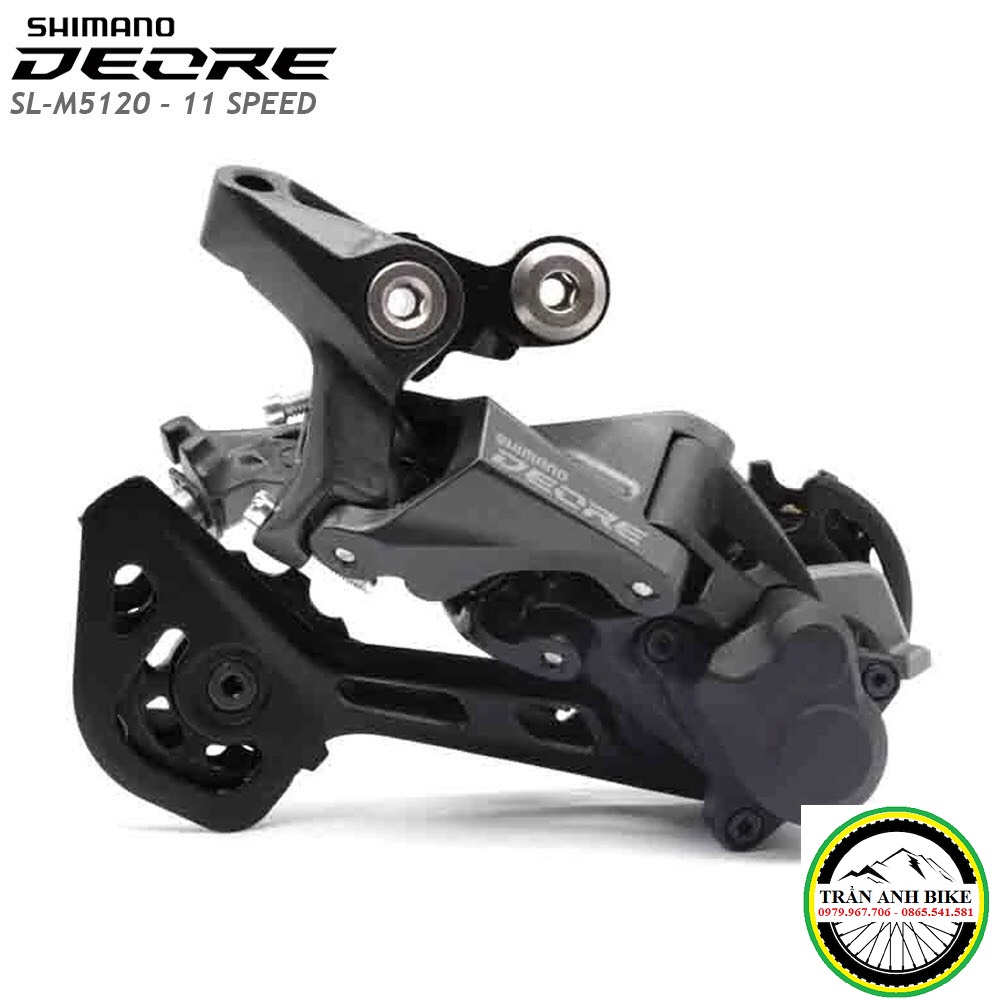 Củ cùi đề sau xe đạp SHIMANO DEORE RD M5100 / RD M5120 11 Speed - Hàng chính Hãng