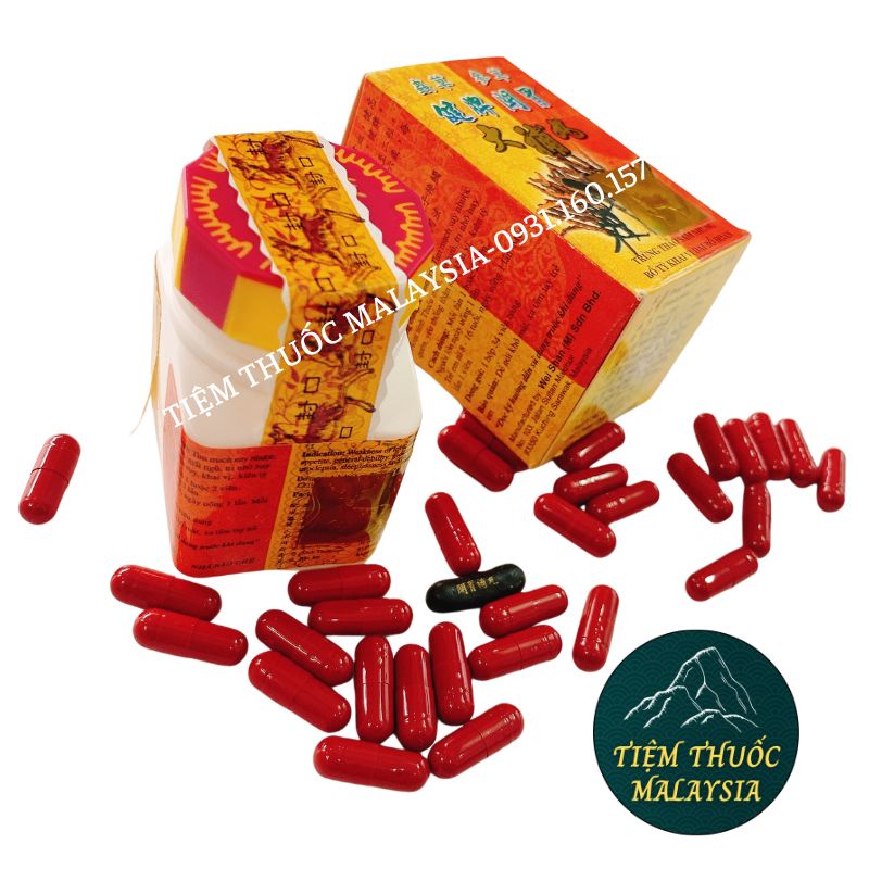 Trùng Thảo Sâm Nhung Xịn  Hỗ Trợ Tăng Cân 34 viên