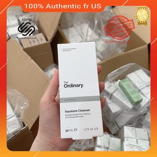 (Bill US) Sữa rửa mặt Squalane Cleanser (50ml)- The Ordinary