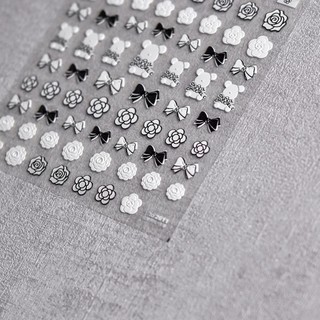 Sticker lụa 5d cao cấp mẫu mới dán móng tay nail
