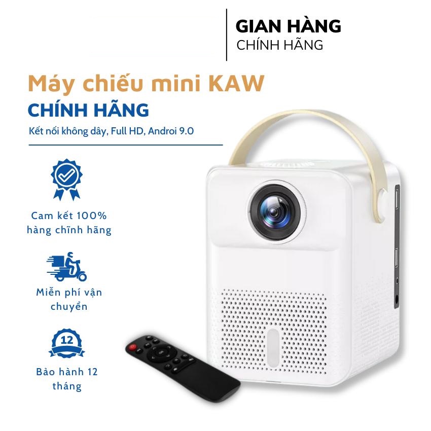 Máy chiếu mini KAW K650 plus, độ phân giải Full HD 1080P,Hệ Điều Hành Có Sẵn