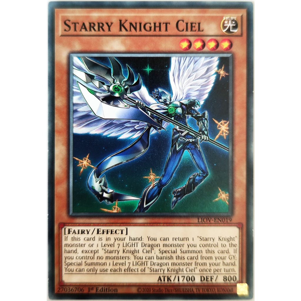 [Thẻ Yugioh] Starry Knight Ciel |EN| Common