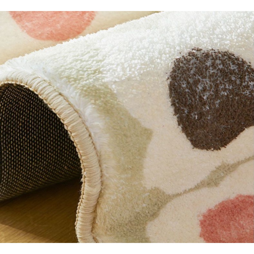 Thảm Trải Sàn Phòng Khách / Phòng Ngủ Chống Trượt Họa Tiết Hoa Xinh Xắn