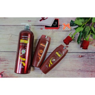 Dầu gội dược liệu thái dương 7 200ml , 480ml - sao thái dương