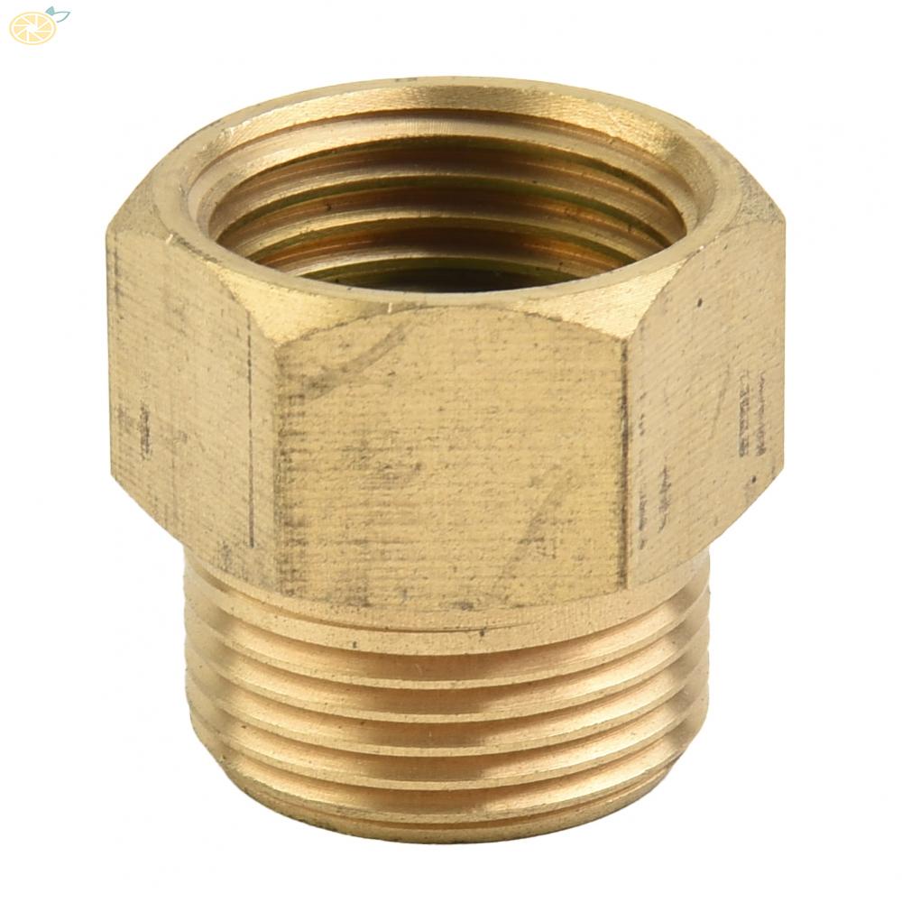 【VARSTR】Pure Copper Adapter High-Pressure Cleaner Outlet Pipe, Inner G1/2 To Outer M22