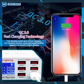 Sạc báo dòng Sunshine SS-304Q (6 cổng)