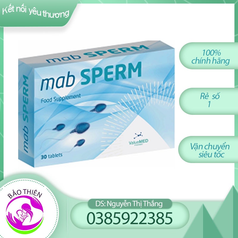mab sperm hỗ trợ thụ thai