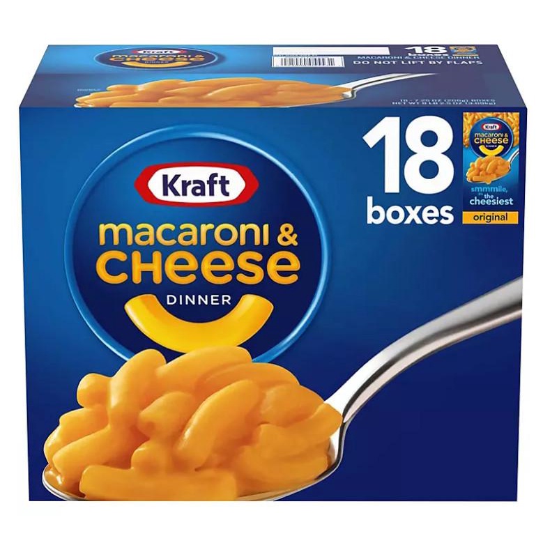 Nui Phô Mai Kraft Macaroni & Cheese Original USA