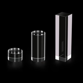  Khối Hình Trong Suốt Chụp Ảnh Sản Phẩm Đa Dạng Hình Dáng Và Kích Thước Dày 3cm .Mica 