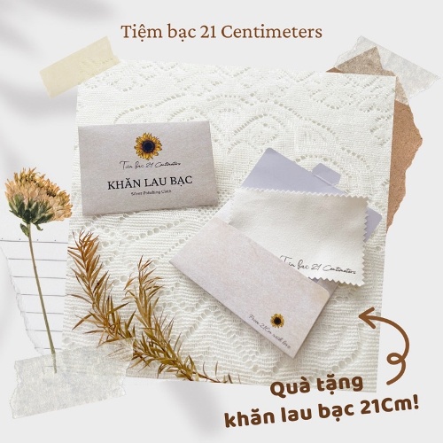 Lắc tay bạc 21Centimeters Lá non Trang sức bạc Tiệm bạc 21 Centimeters