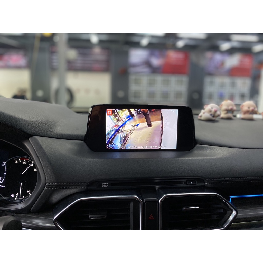 Camera 3 mắt tích hợp màn zin Mazda 2 đời 2015 đến 2023