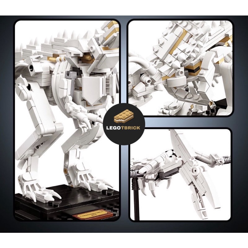 Đồ chơi lắp ráp mô hình Mô hình Xương Khủng Long Hóa Thạch - Dinosaur Fossils - Tbrick - nonlego