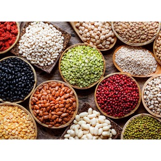 Ngũ cốc ăn kiêng ăn dặm cho bé hạt điều hạnh nhân hạt chia yến mạch đậu đỏ làm sữa hạt 100g